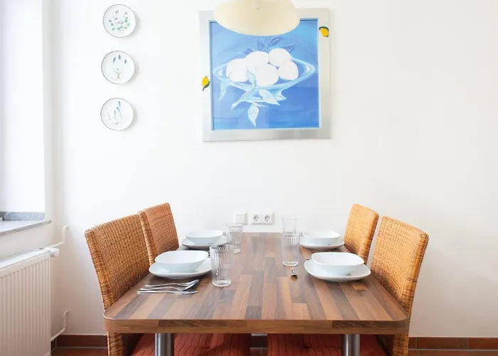 Gemuetliches In Stylischer Stadtvilla 公寓