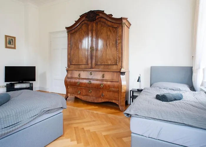 Gemuetliches In Stylischer Stadtvilla 公寓 *